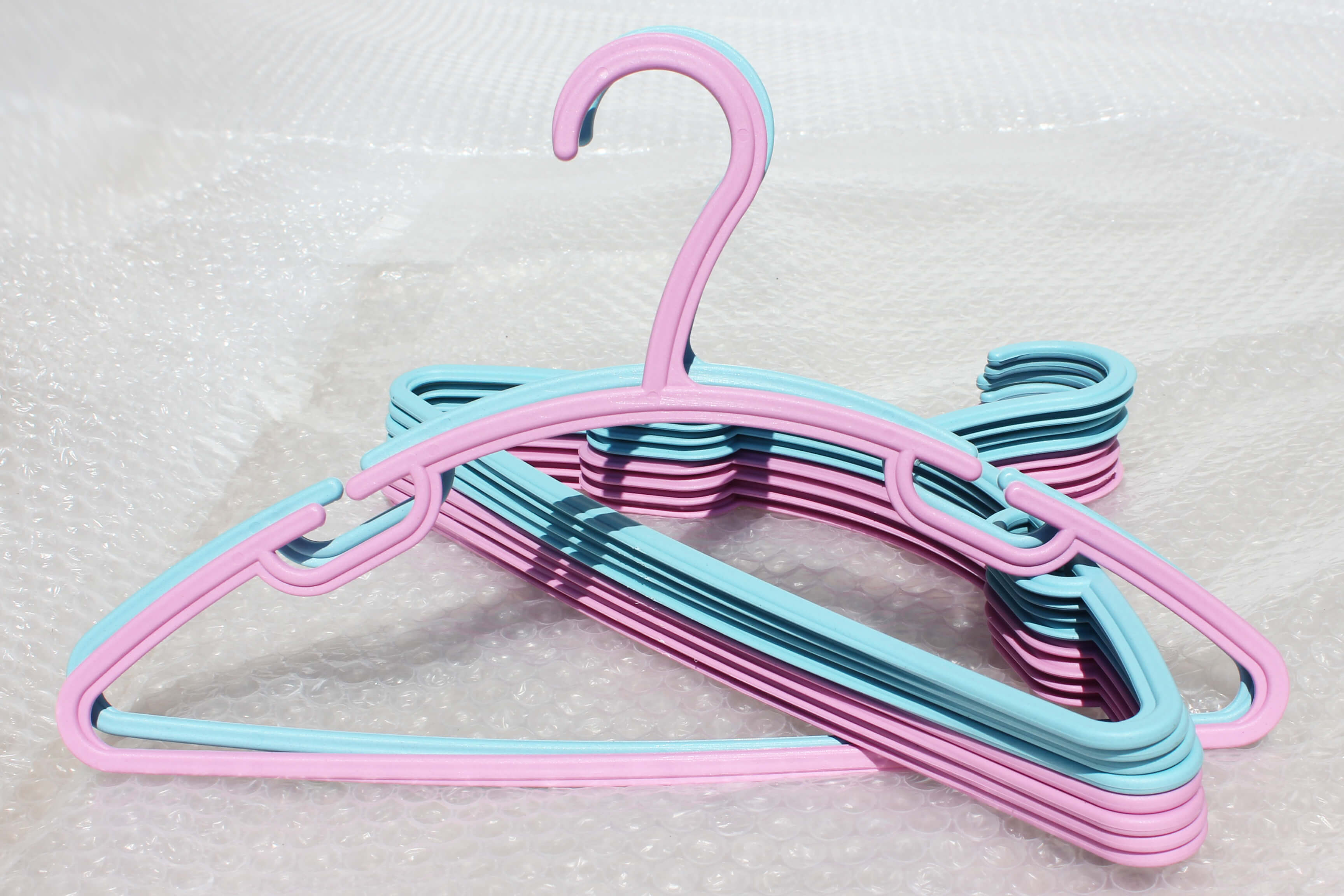 New Range Baby Coat Hangers with trouser bar Multi colors Hangersrus