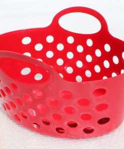 Pink Plastic Basket