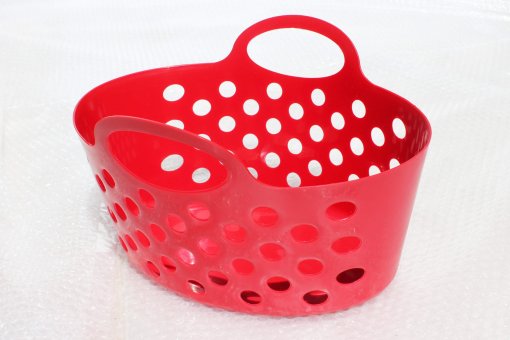 Pink Plastic Basket