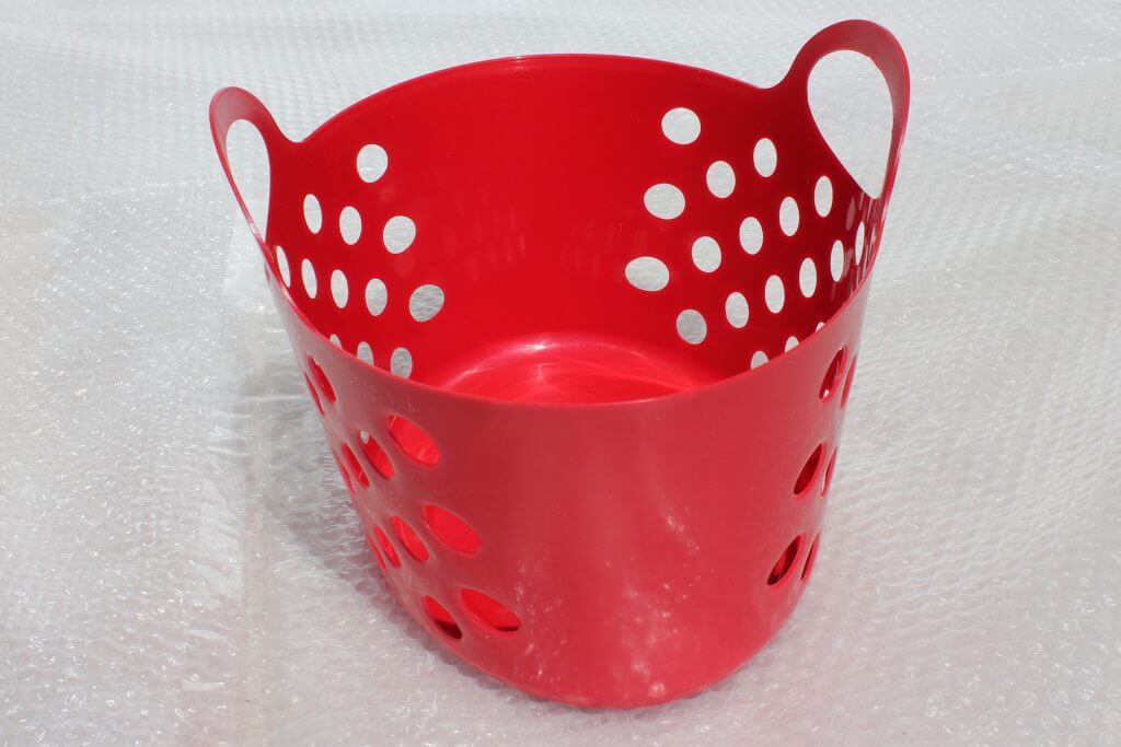 Pink Plastic Basket