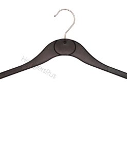 Black Plastic Top Hanger With Swivel Chrome Head