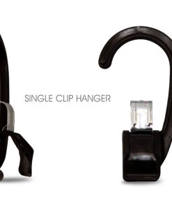 Black Single Clip Hanger